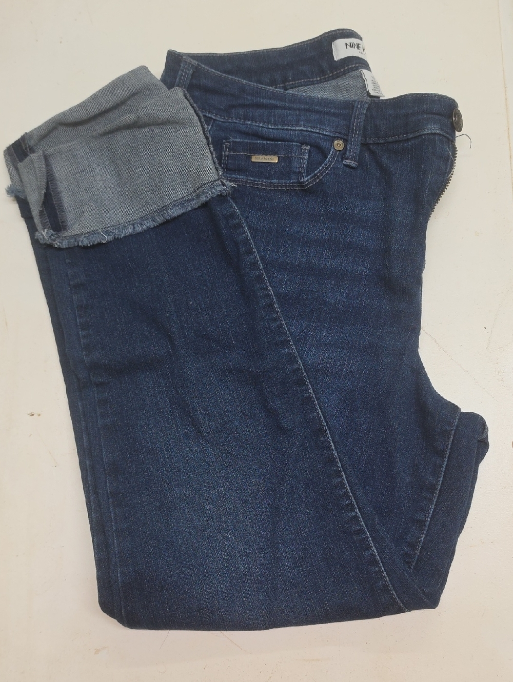 Nine West Women’s Dark Blue Skinny Jeans